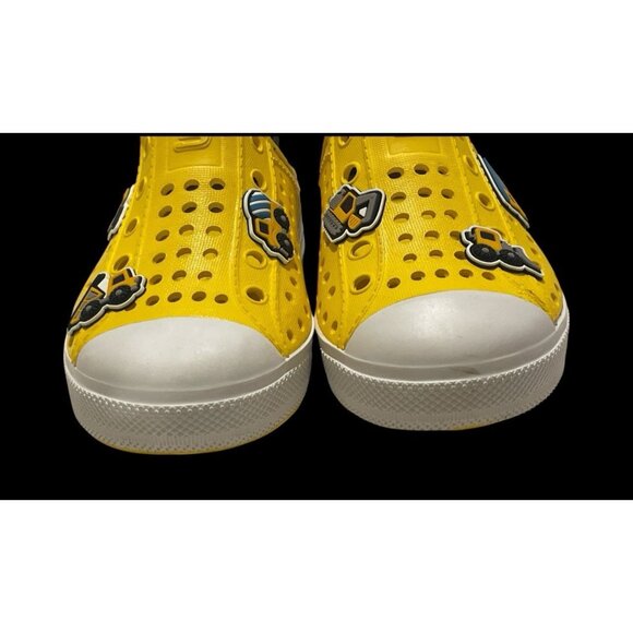 Skechers Boys Foamies Guzman Steps Hydro Squad Clogs Toddler Size 8 Yellow Black - Picture 13 of 16